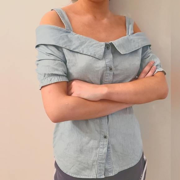 Off the shoulder top (size S) - Picture 1 of 11